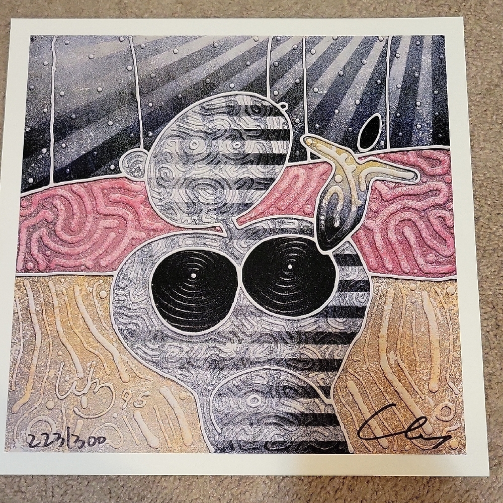 ANDY LAKEY - THE TRANDSCENDING 1, PRINTED 1995, #223 OF 300